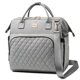 Artelaris Women's Lunch Bag, Insulated Lunch Box Women for Work, Adults Large Lunch Tote, Leakproof Cooler，Reusable Lunch Bag, Lunch Purse (Grey)