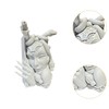 Dickly Snake Women Face Bookend Resin Ornament Medusa Head Book