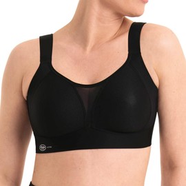 Anita - Smart Control - Women's - Sports Bra - Firm Support - Wide Straps, black, 90G