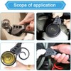 Ticfox Strap Lattice Wrench Adjustable Rubber Strap Key Jar 500mm