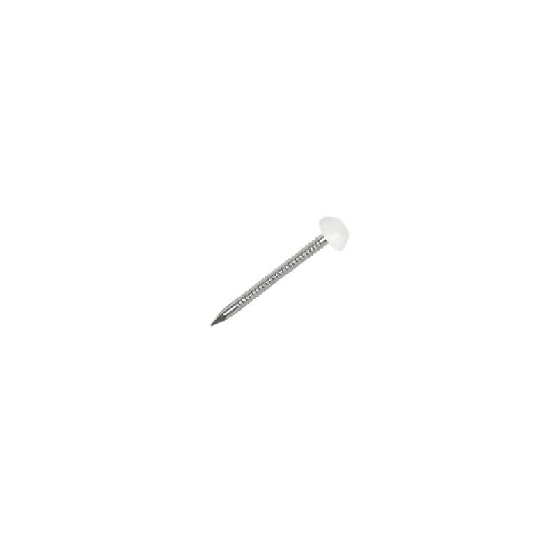 250 x UPVC 40mm Poly Top Pins Nails Plastic Headed