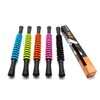 LW 13-section roll massage bar acupressure massage stick massage rod massage massage roller neck shoulder leg E13 Massage Bar Black 2ea