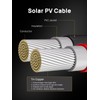 AFERIY Solar Panel Extension Cable: with Female and Male Connector