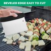 Stainless Steel Griddle Scraper Chopper, HaSteeL 6 x 5In Metal