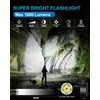 VOLISABER EDC Rechargeable Handheld Flashlight, 1600 Lumens Mini LED Powerful