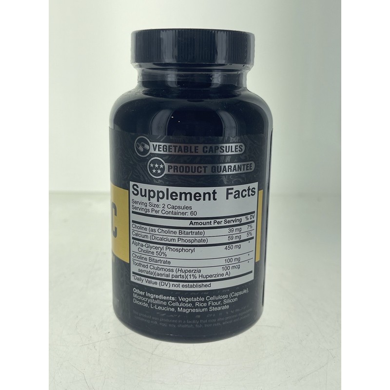 5% Nutrition - 5% Core NOOTROPIC 120 Veggie Capsules 01/2024