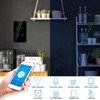 WiFi Touch Screen Switch Single Circle for 4‑Way AC