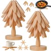 DORNELIA 2 Set Wooden Trivets for Hot Dishes – Tree