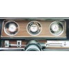 1968-1972 Cutlass 442 CLOCK, Speedometer and Fuel Gauge Lens Kits
