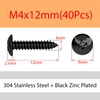 MOOPW Round Head Wood Screws - 304 Stainless Steel Phillips