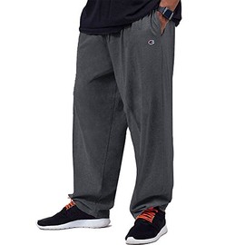 Champion Big and Tall Jersey Knit Pant (Charcoal Grey 3X)