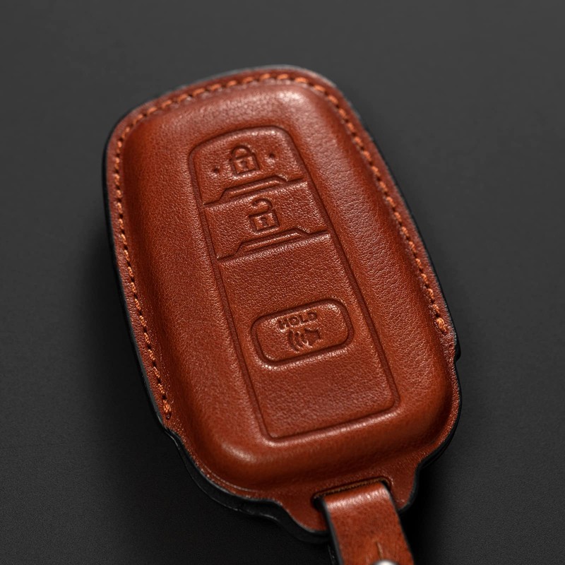 Smyfob Compatible with Toyota Key Fob Cover 3 buttons car