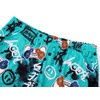Topgal Pajamas for Boys 2-Piece Top Shorts Loungewear Trendy Blue