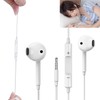 RuiMi Wired Earphones with Mic 3.5mm In-Ear Headphones High Definition