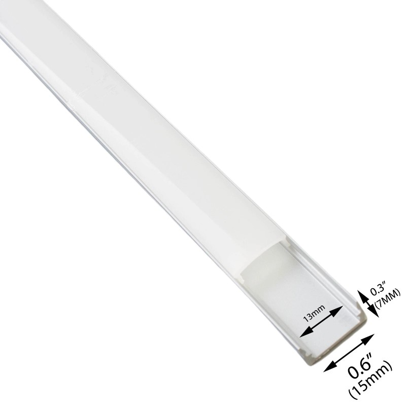LEDupdates 15pk 5ft U shape LED Aluminum Channel with frost