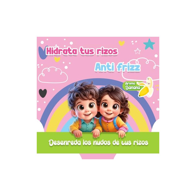 BLUMEN KIDS Loción Desenredante para Cabello Rizado y Ondulado 200