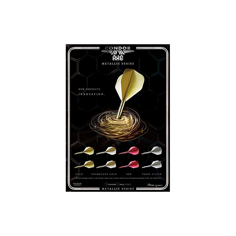 CONDOR AXE METALLIC Small Condor Axe Metallic Small S GOLD