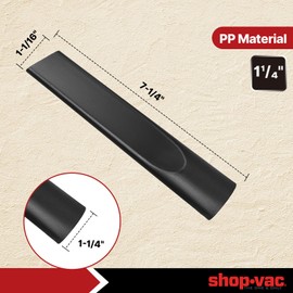 Shop Vac 1-1/4" Crevice Tool with 2 Extension Wands