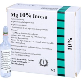 MG 10% Inresa Injection Solution, 10 x 10 ml