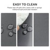 DWCN Round Tablecloth Table Cloth Round 120cm Diameter Wipe Clean