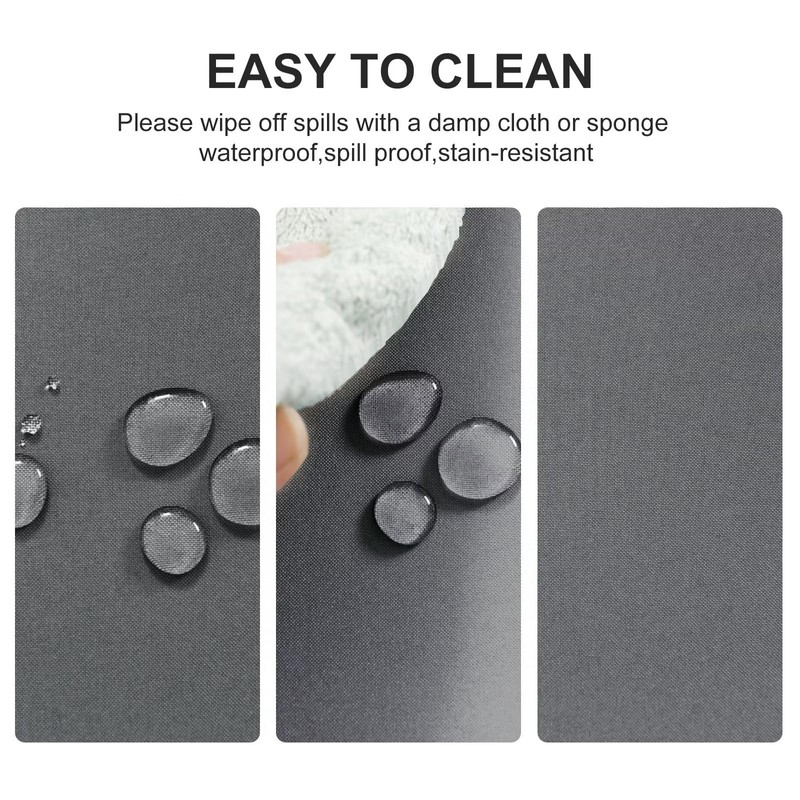 DWCN Round Tablecloth Table Cloth Round 120cm Diameter Wipe Clean