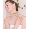 BPTRKOM Pack of 3 Wooden Massage Roller Fascia Roller with