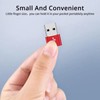 4pcs Audio Fan USB C Female to USB Male Adapter