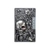 Cool Skull Lighter, Skeleton Lighter, Refillable Metal Lighter with Wheel