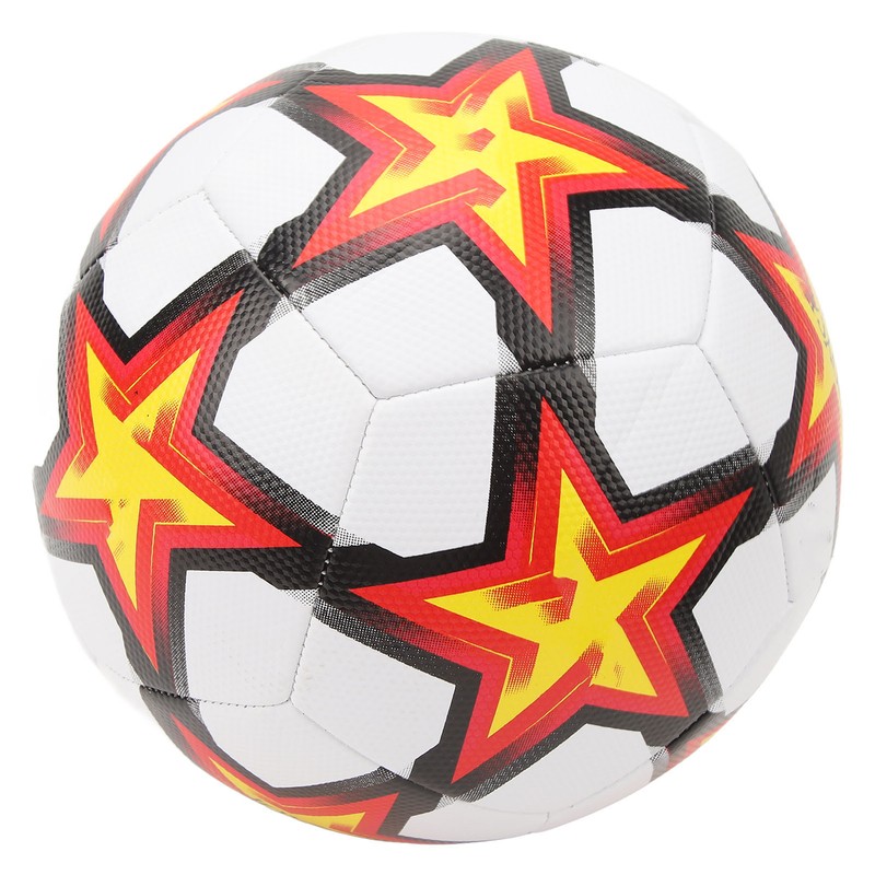 Sports Soccer Balls Size 5 PU Star Pattern Traditional Soccer