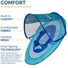 SwimWays Baby Spring Float with Adjustable Canopy and UPF Sun