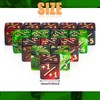 24 Pieces Dice Counters Token Dice D6 Dice Cube Loyalty