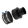 POWERTEC 70362 Dust Collection Reducer 6" OD to 4" OD