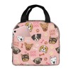 Odfovowo Cute Dog Insulated Lunch Box for Women Men lunch