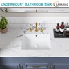 18 Inch Undermount Bathroom Sink Small Rectangle Undermount Sink White