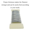 HAHIYO 26Gauge Silver Wire - 1 Roll, 38 Yards (115