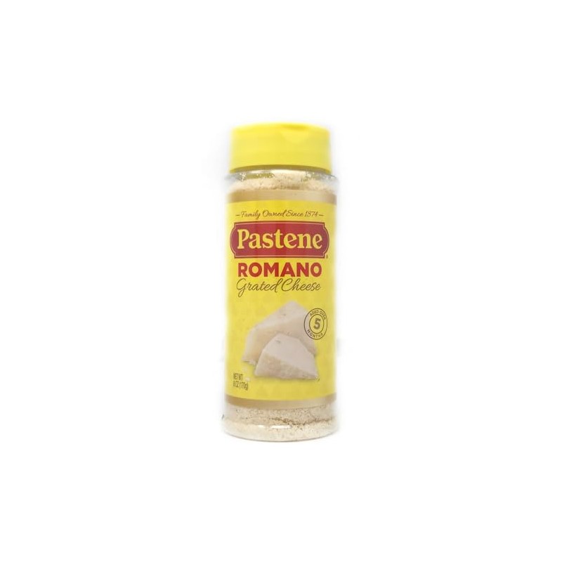 Romano or Parmesan Cheese Shaker 6oz Family Owned Since 1874