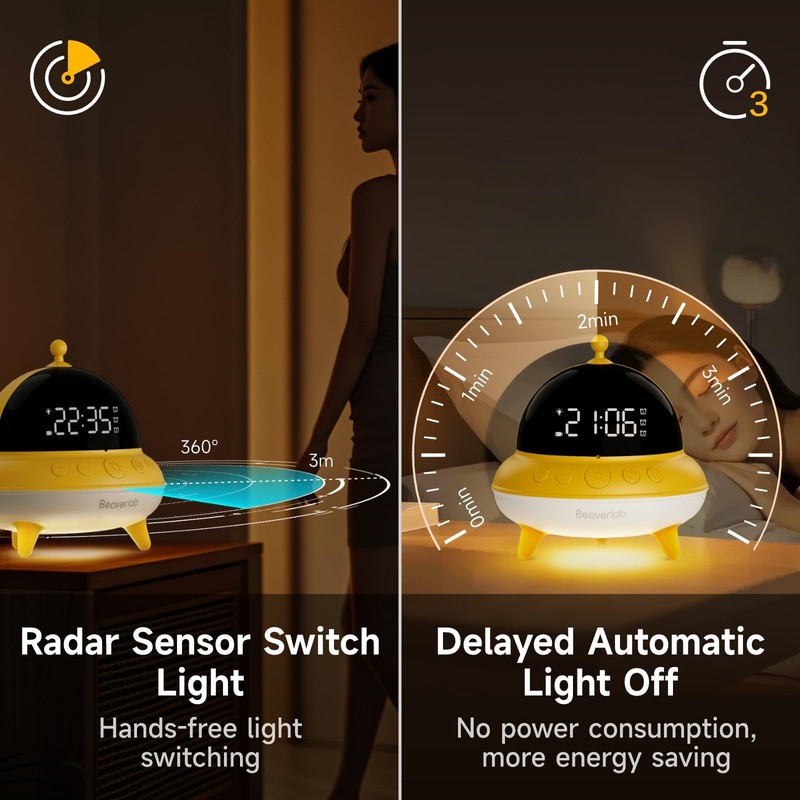 BEAVERLAB Finder Night Light, Without Plug-in Night Lamp for Kids