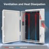 Namunanee Outdoor Electrical Junction Box, ABS Water Resistant Enclosure with