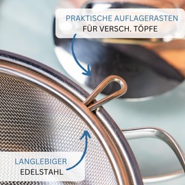 Westmark Wide Edge Household Sieve, Ø 20 cm