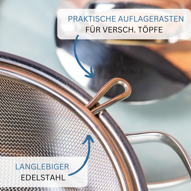 Westmark Wide Edge Household Sieve, Ø 20 cm