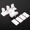 4Pcs White Magnetic Baby Child Kid Pet Proofing Cupboard Cabinet
