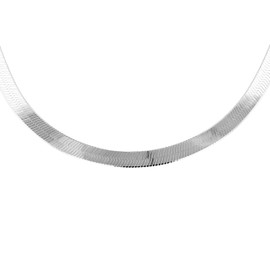 Tuscany Silver Women's Sterling Silver 5.5mm Triple Herringbone Chain 41cm/16"