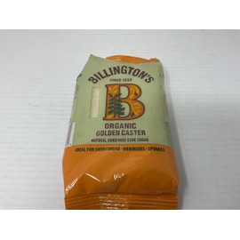 Billingtons Organic Golden Caster Sugar 500g-2 Pack