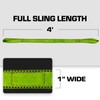 Lifting Sling Heavy Duty 1" x 4' Twisted Eye Lifting