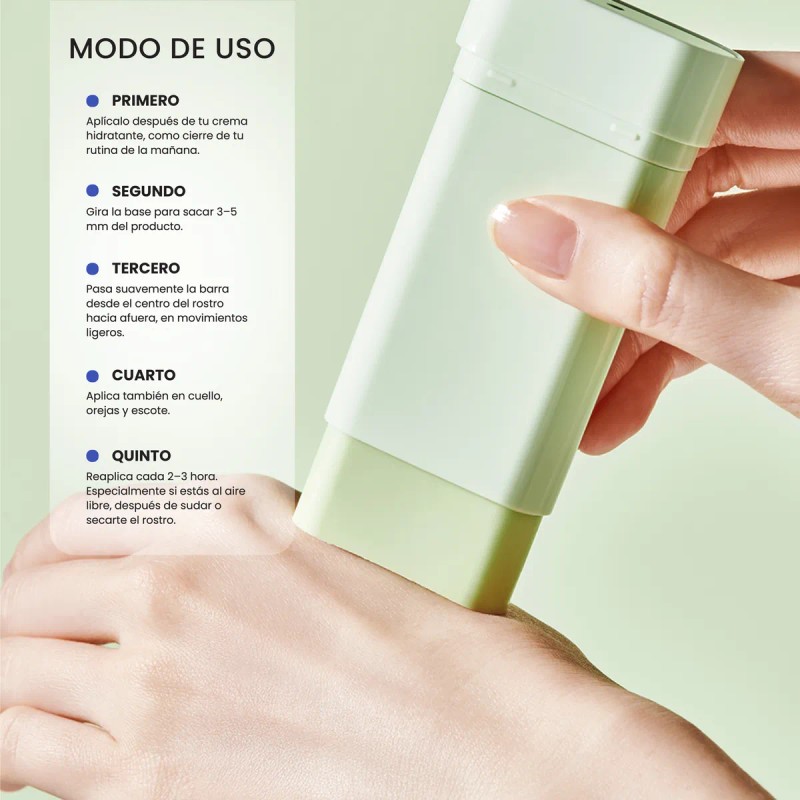 Tocobo Protector Solar Cica Cooling Sun Stick En Barra Spf50