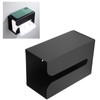 Wall Mount Tissue Box Holder, Black Tissue Box Holder Stand