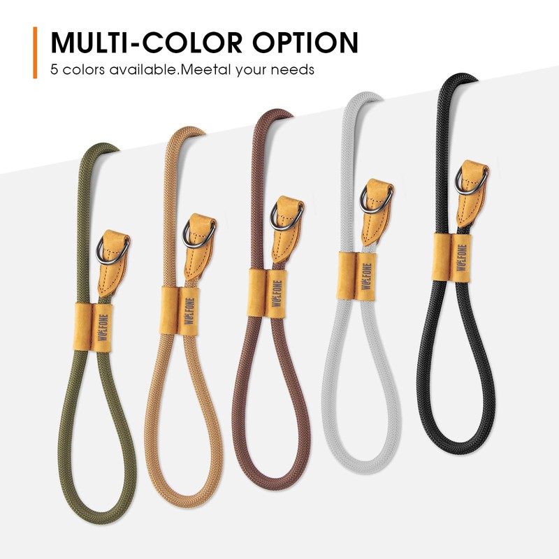 Wolfone Slip Lead Dog Leash - Heavy Duty Rope Leash