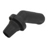 4pcs Sunroof Drain Tube Connector EEH500100 Rubber Black Replacement for