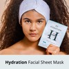 Rael Face Mask Skin Care, Bamboo Facial Mask Sheet Set