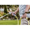 REHAU Gartenbrause Comfort, 8 Wasserstrahlformen, Garten Handbrause mit Einhand-Bedienfunktion